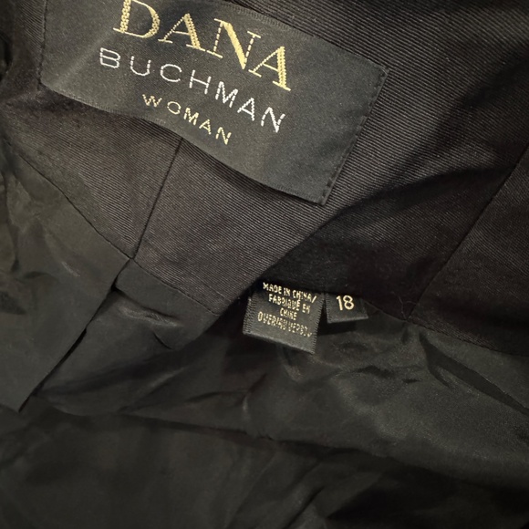 Dana Buchman Black 100% Silk Open-Front Blazer – Fully Lined – Women’s - Picture 10 of 10